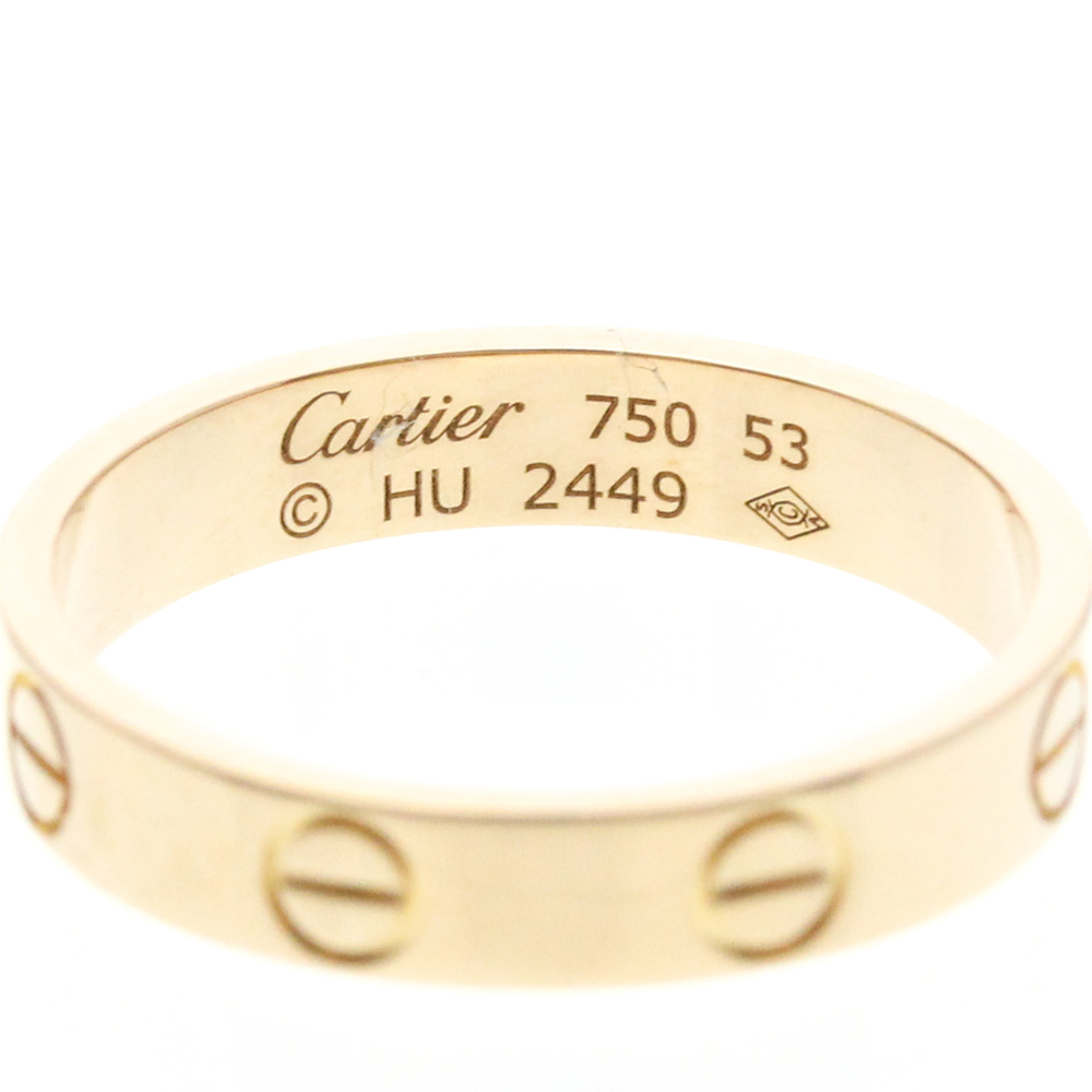 CARTIER 18k Gold Love Ring - Picture 5 of 9